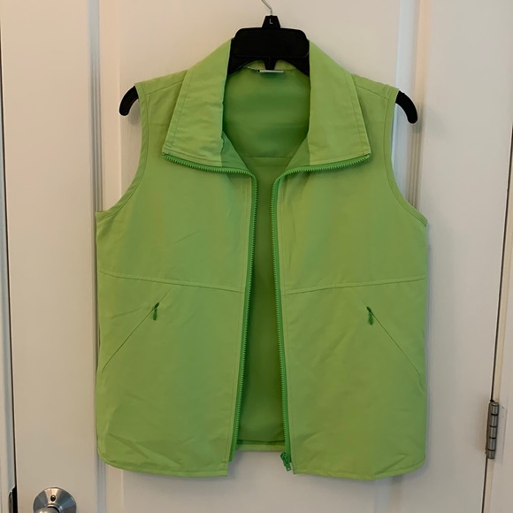 Lime Green Nylon Vest - Picture 14 of 17